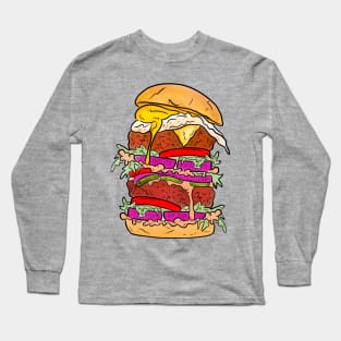 Big Burger Long Sleeve T-Shirt